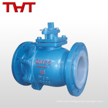 Manual stardand ball valve flange specification weight